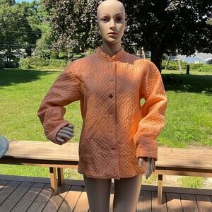 Concept Button Down Jacket Pink Small